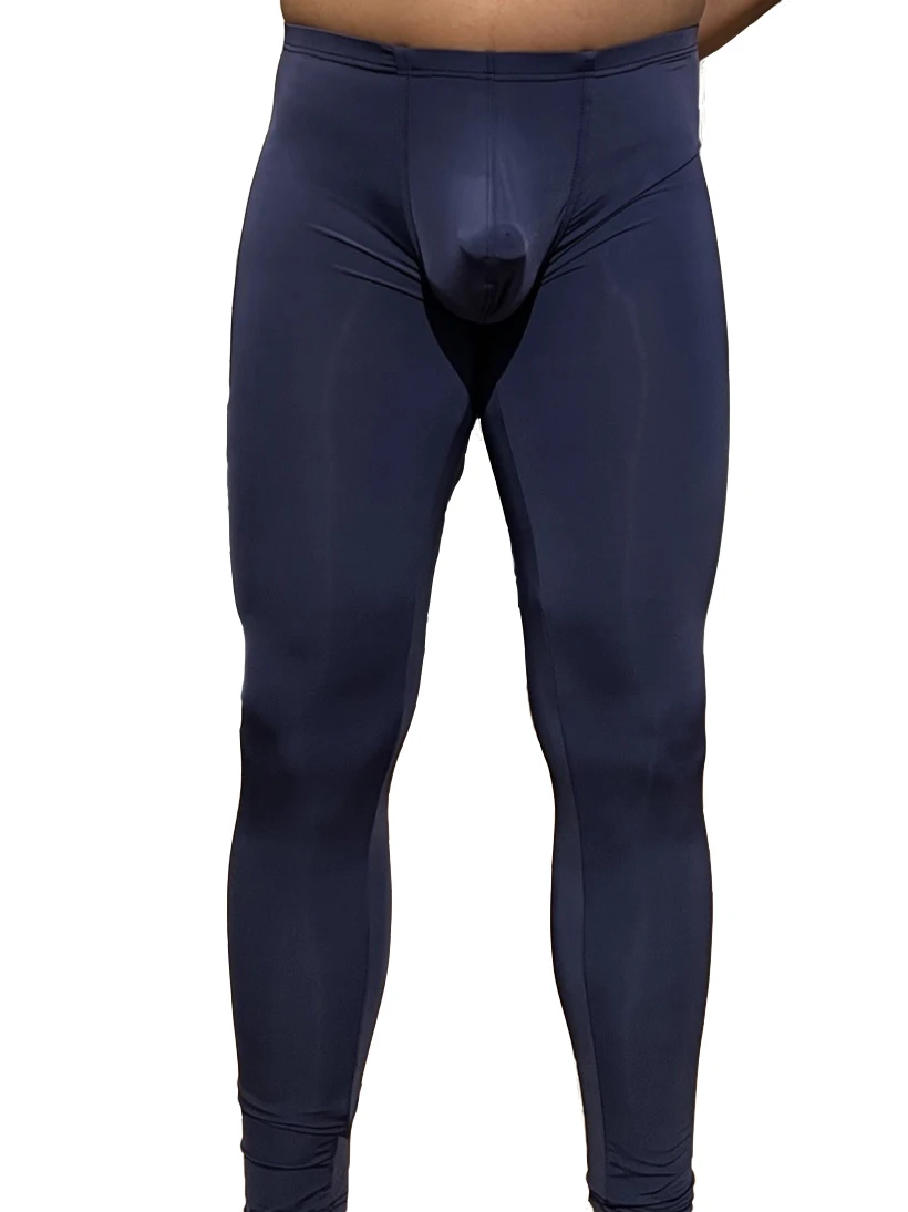 LongJohnsSexyLeggingsThermalUnderwearThinFitMensHomePants