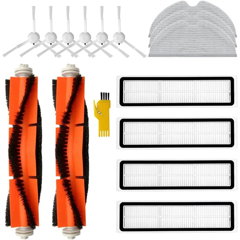 Kit Di Accessori Da 16 Confezioni Di Ricambio Per Dreame D9 Dreame L10 Pro Dreame D9 Max Dreame D9 Pro Robot Aspirapolvere