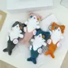 Plush Doll Pendant Soft Toy Keychain Adorable Mermaid Cat Doll Backpack Keychain Plush Toy Holiday Gift for Backpack for Holiday 6