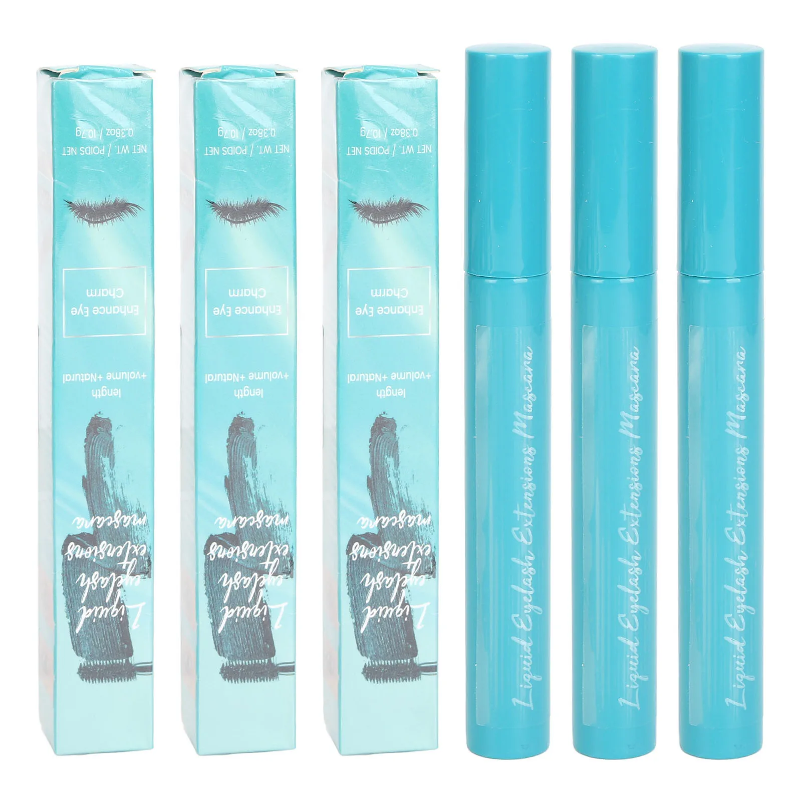 

Lash Makeup Mascara Waterproof Smudge Proof Fiber Mascara Volumizing Lengthening Curling Lasting for Makeup