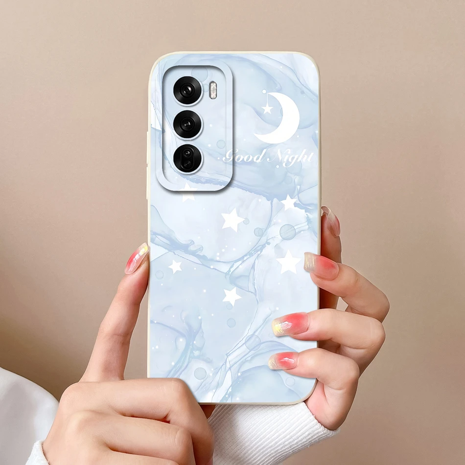 Tulips Cute Cat Soft Silicone Phone Case with Camera Protector