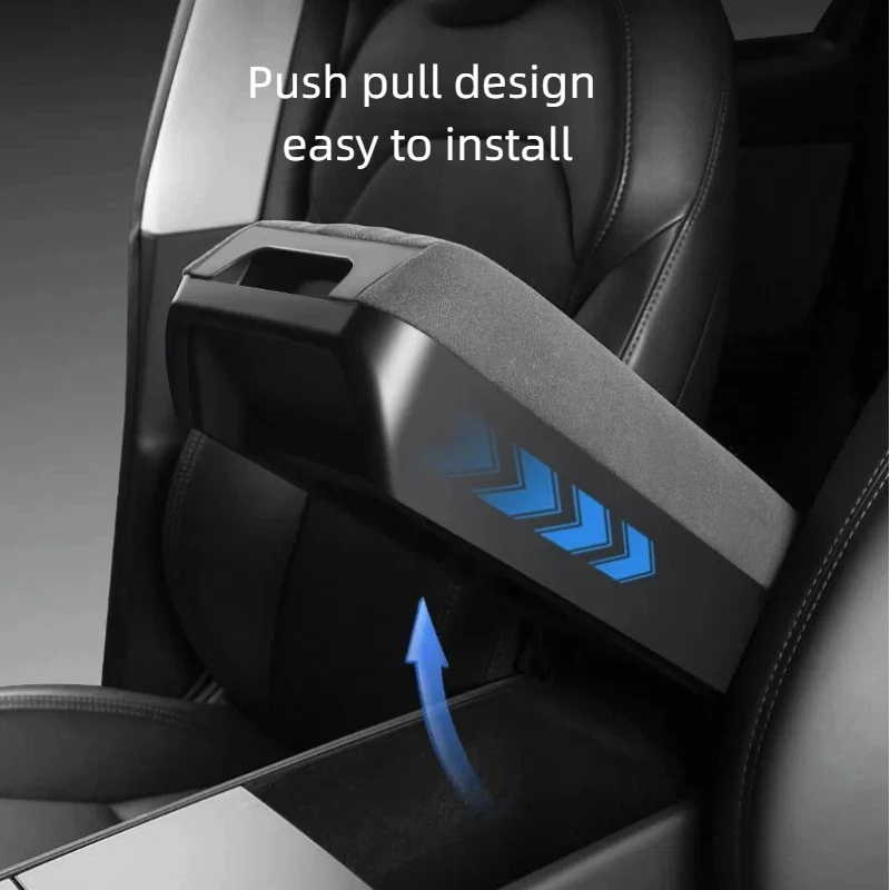 For Tesla Model YL Launch/ Y Juniper/ 3 Highland 2024-2026 Center Console Arm Rest Lid Armrest Box Height Increasing