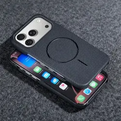 Enhanced Carbon Fiber Texture Matte Shockproof Case - Magnetic Half - Encased Design for Honor Win RT ( Black )