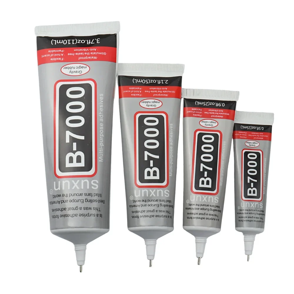 Repair glue 15ML 25ML 50ML 110ML SUXUN B7000 Glue Clear Contact Phone Repair Adhesive Glass Plastic Universal DIY Glue B-7000