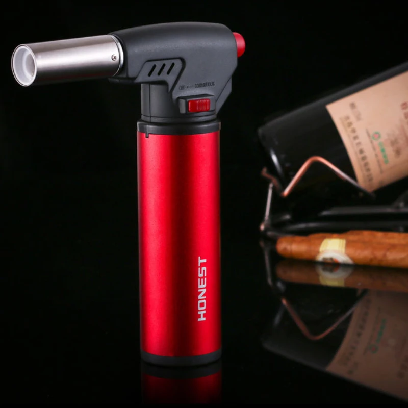 High Quality Direct Barbecue Outdoor Butane Gas Lighter Metal