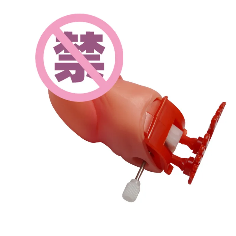 Novelty Simulation Clockwork Jump People Bouncing Boobs Clockwork JJ Joke Tricky Gift Adult Spoof Toys Party Props Prank Toys