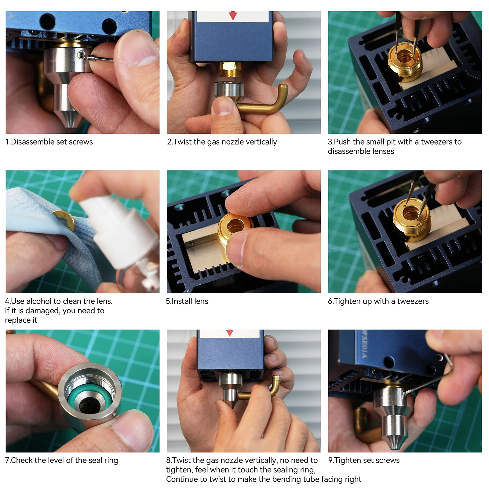 Laser Lens Laser Equipment Parts 6PCS Standard Lens for SCULPFUN S30 Pro Max /Ultra-22W / 33W Laser Len Reinforced Surface Anti-oil & Anti-smoke HighTransparent