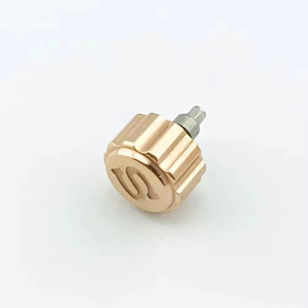 Screw-In Engraved 'S' Replacement Watch Crown for Automatic Movements with Three Style Options