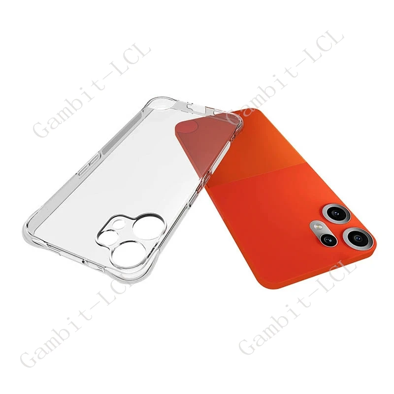 Enhanced Shockproof Anti-Fall TPU Phone Case - Soft Back Cover