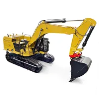 Metal 1/14 Hydraulic RC Mining Excavator 374F Remote Control Painted Assembled Construction Digger Trucks for Toys Gifts TH22958 1