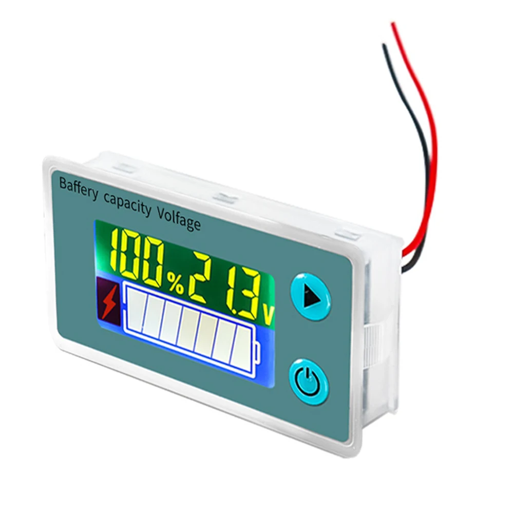 Description Picture 4 of itemAccurate LCD Battery Power Display Voltmeter For Lithium Iron Lead-Acid Reliable Battery Level Indicator Test Meters Detectors