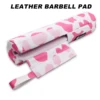 Cow Print Barbell Squat Pad Thick Foam PU Leather Padding for Neck Shoulder Protective Home Gym Weightlifting Training Equipment 4