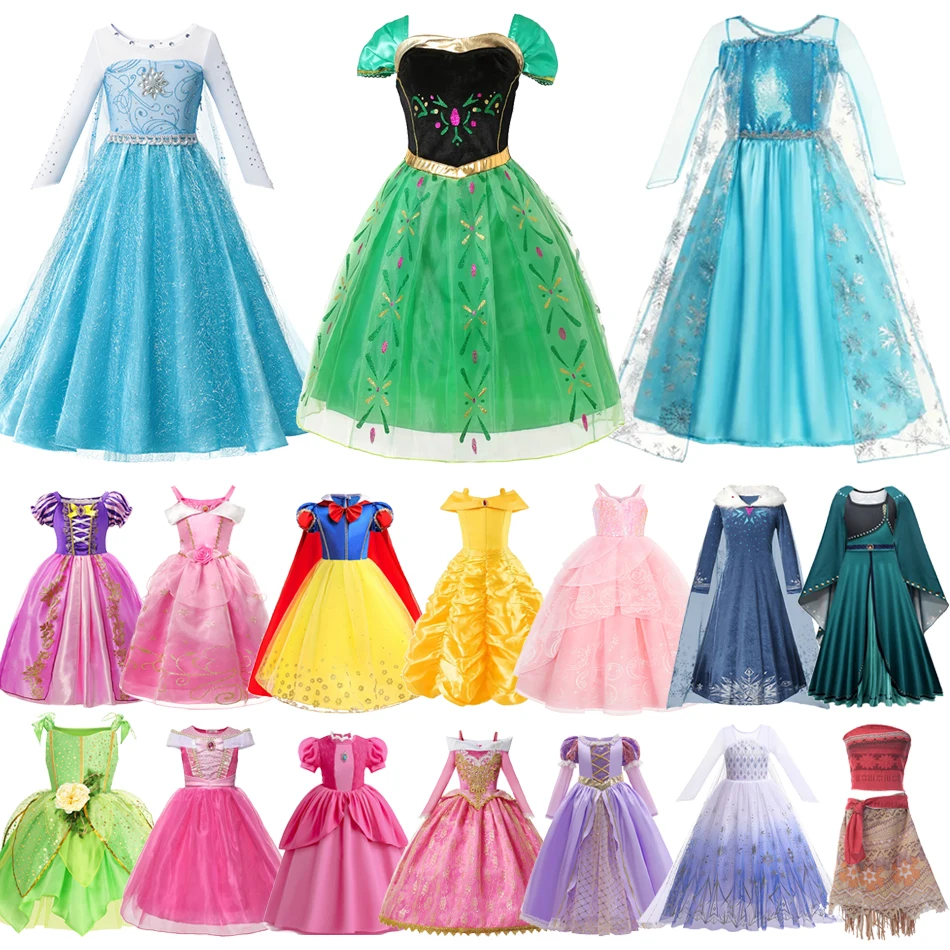Robes de Princesse Disney pour Enfants - Collection Féerique