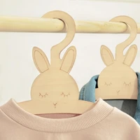 E15D 10 Pieces Set Multipurpose Sturdy Hangers Accessory for Infant Clothing Space Saving Designs for Baby Wardrobes 2