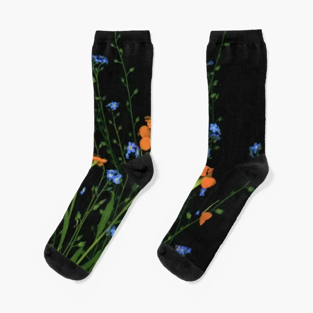 

In The Wild Socks funny gift bright garter Men Socks Luxury Brand Women's