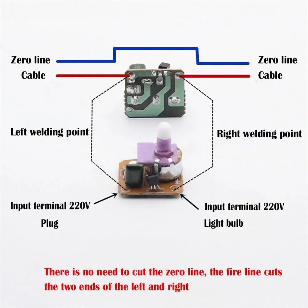 Durable Lamp Knob LED Controller Adjustable Dimmer Switch Light Modulator