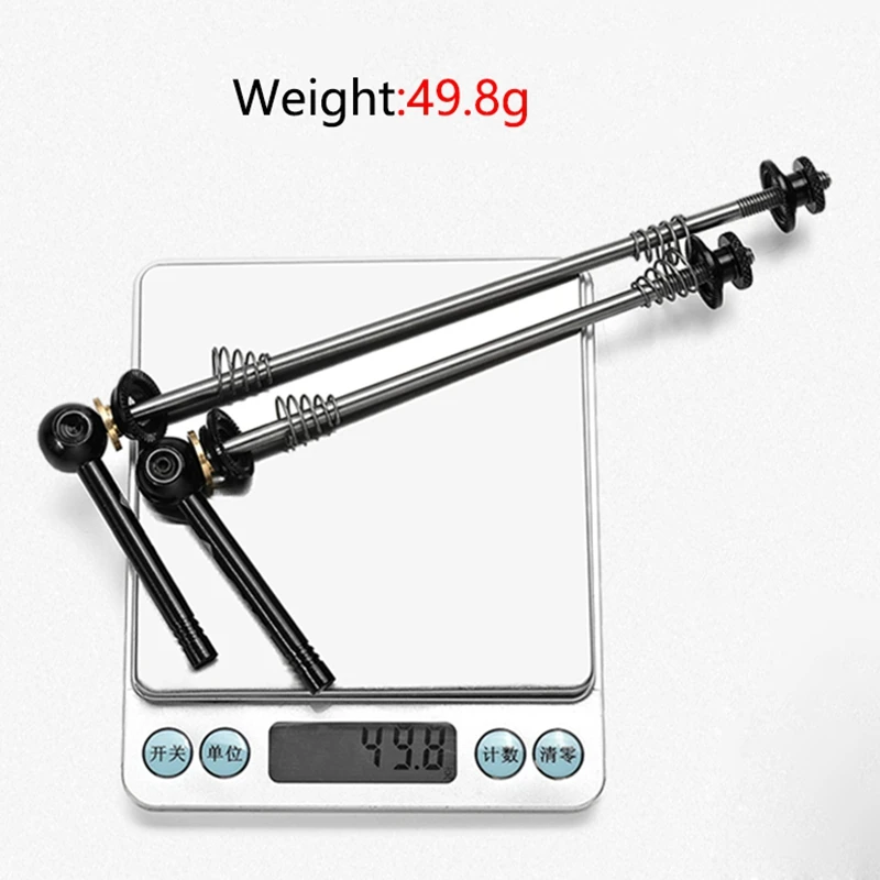 Description Picture 3 of itemENLEE Titanium Ti Skewer QR Bicycle Quick Release Skewer Lever MTB Bicycle Cycling Hub Road Bike Quick Release MTB Parts