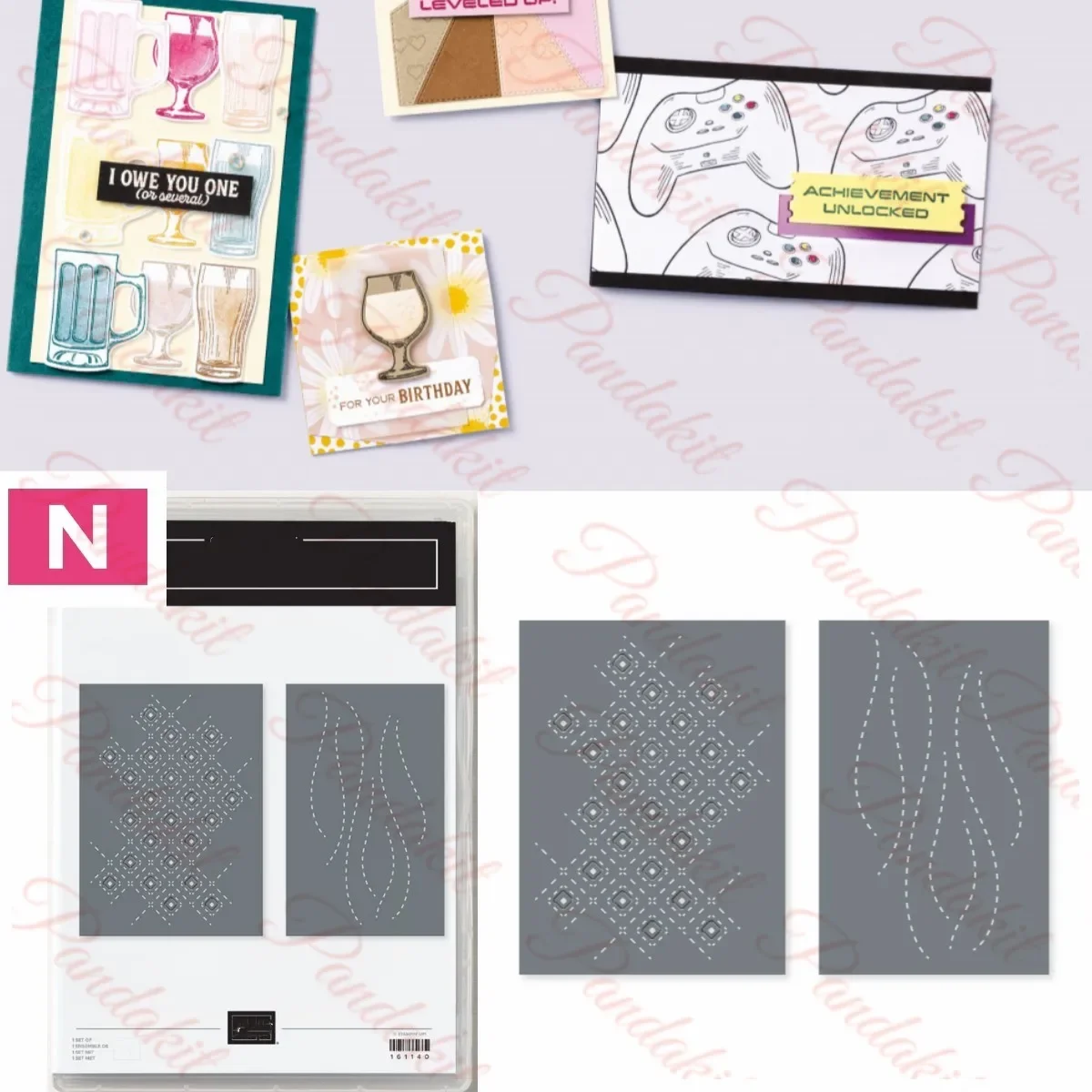 

Glorious Background Metal Cutting Dies Scrapbook Diary Decoration Embossing Template DIY Make Card Album 2024 New Arrivals