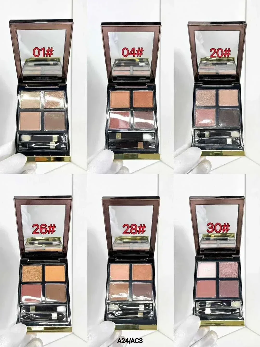 2025 Good Sale New 4 Colors Palette Eye Shadow Matte Shiny Daily Natural Nude Eyeshadow 2