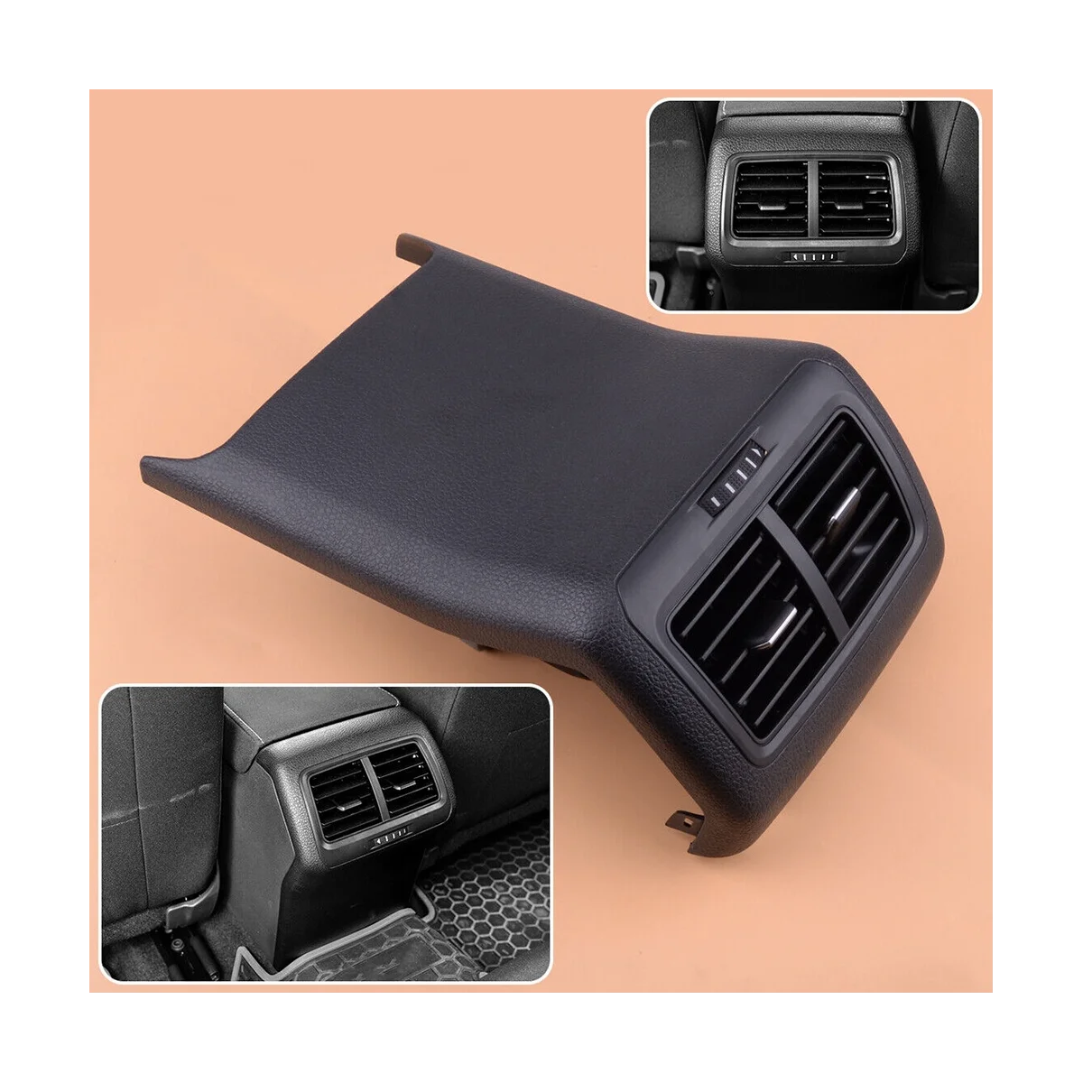 

Rear Air Conditioning Outlet Center Armrest Air Vent Assembly for Golf 7 MK7 2013-2017 5GG 864 298 A