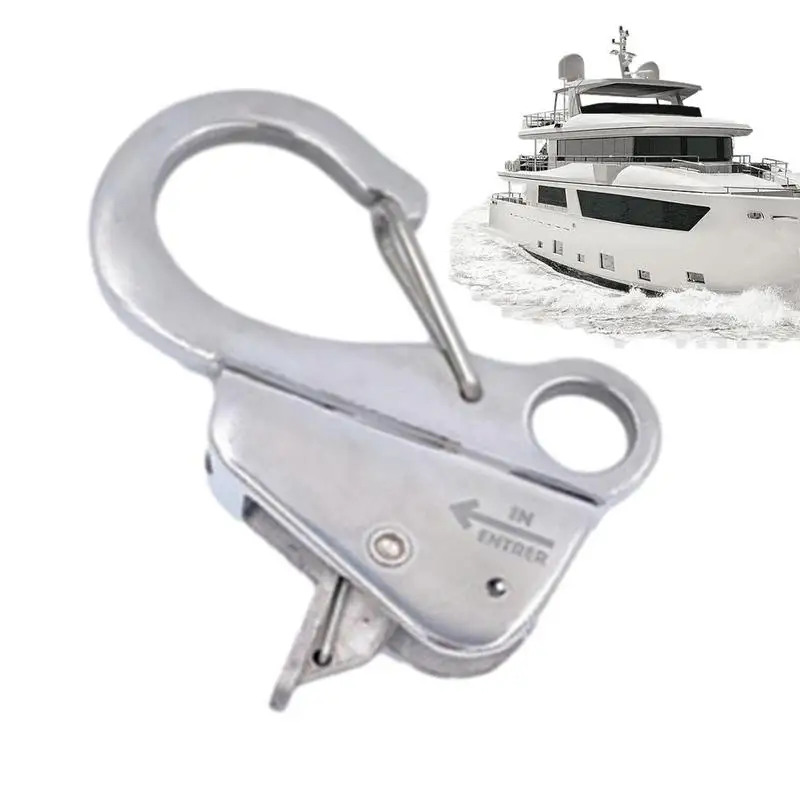 

Stainless Steel Boat Fender Clip Auto High Load Bearing Boat Accessories Quick Release Clip Boat Fender Clips For Rope Pontoons