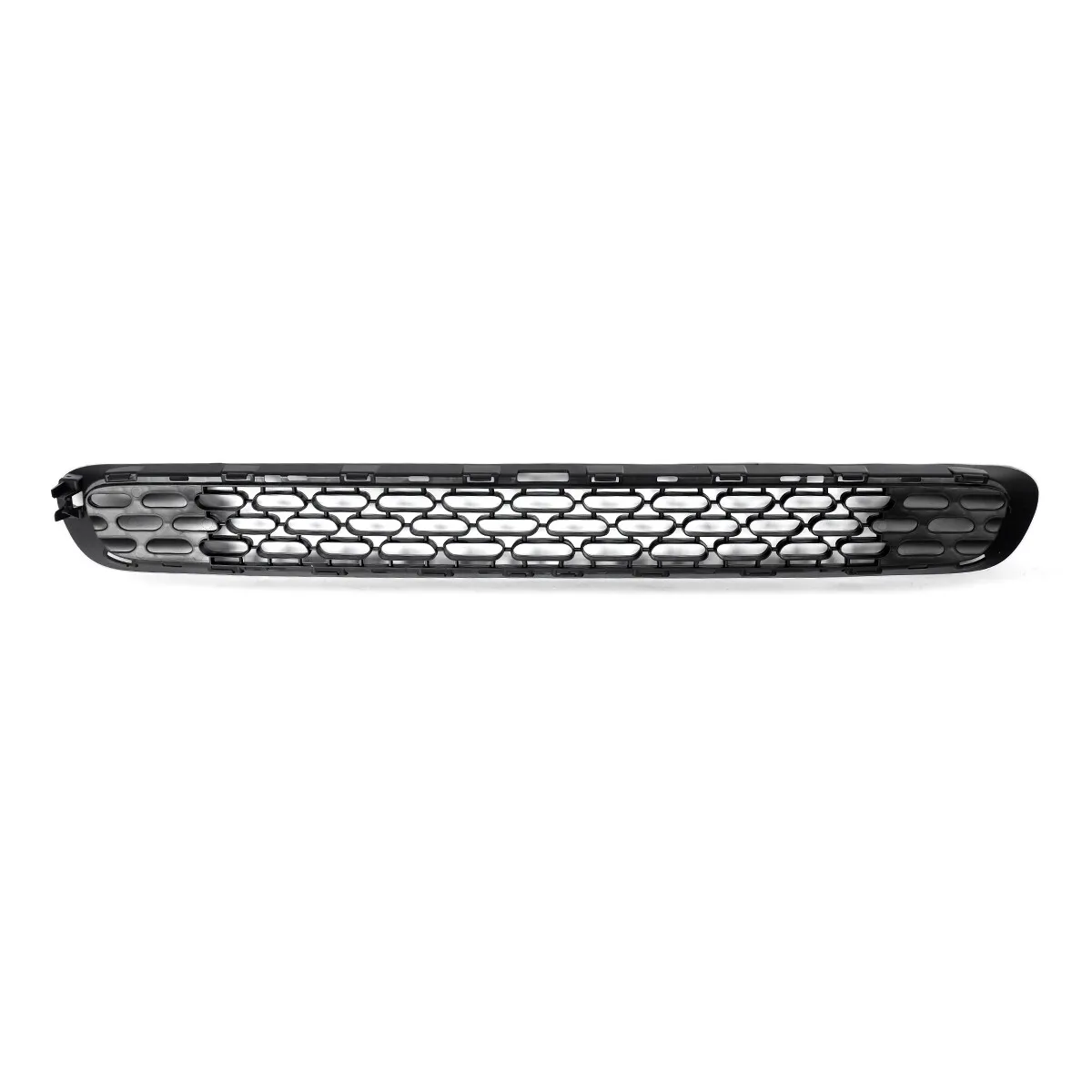 Ersatz für Mini Cooper F55 F56 F57 2014-2021 Vorderer Unterer Kühlergrill Vordere Stoßstange Untere Frontblende Schwarzer Umbau-Rennkühlergrill – Detail 14