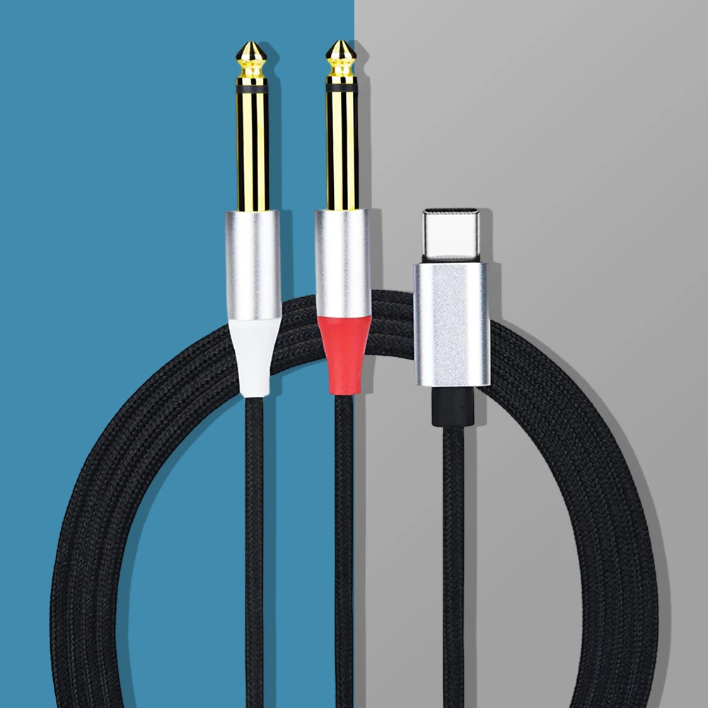 ׷  ̺ Y й Ÿ C  6.35mm, 1/4 ġ TS  ڵ, º Ʈ ȭ , 1M, 2M, 3M