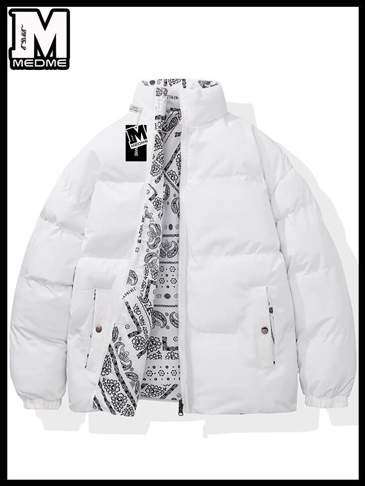 

MEDM down jacket for men's winter thick and warm double-sided jacket