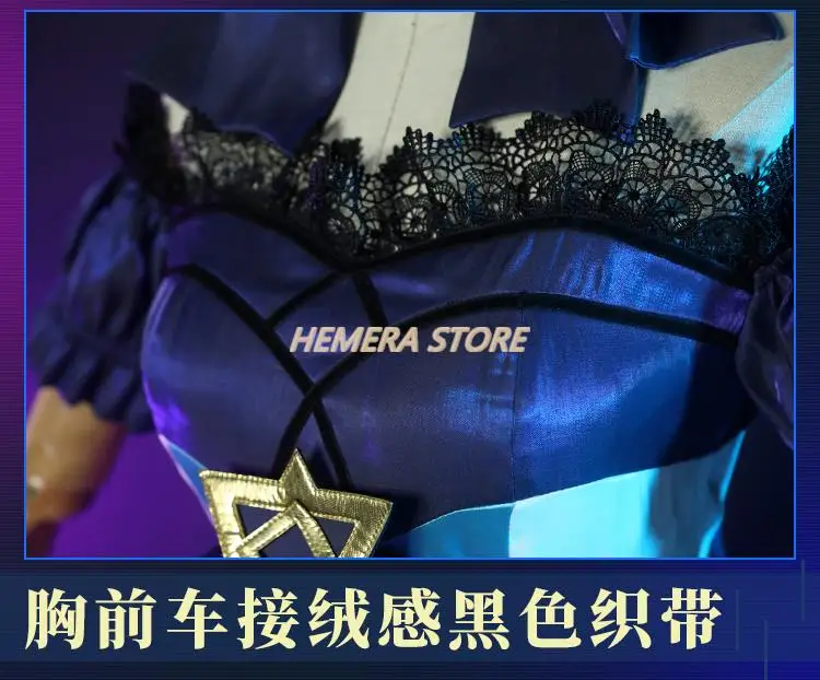 Game LOL Gwen Cosplay Costume Game Cos LOL Cosplay New Hero Gwen Gothic Dress Lolita Costume And Cosplay Wig Role Play Sets 44