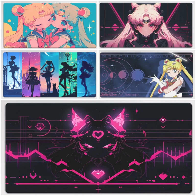 Large Mousepad XXL Anime Dress Up Mouse Pad Keyboard Gaming Accessories Mouse Mats Game Office Computer PC Gamer Laptop Desk