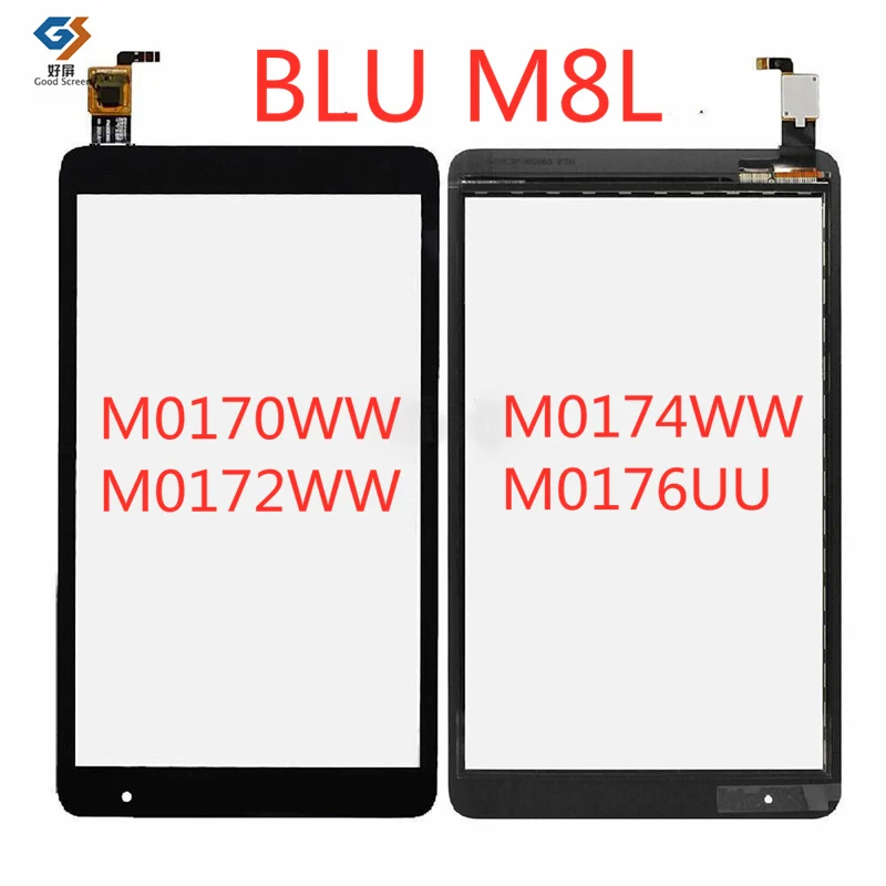 Sensor Capacitivo do Digitalizador da Tela Táctil Tablet pc Blu M8l Plus M0211ww 4g Lte Blu M8l 2023 M0170ww 8