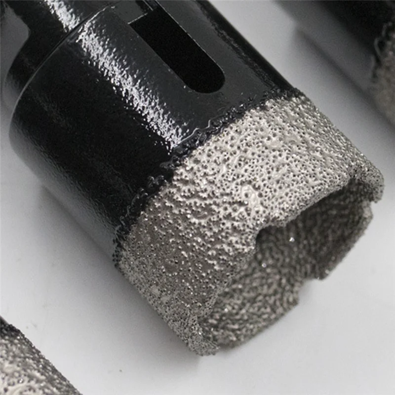 ABGQ 드라이 다이아몬드 코어 드릴 비트 타일 홀쏘 (포세린 타일, 화강암, 대리석, 석재, 벽돌용, 진공 브레이징)