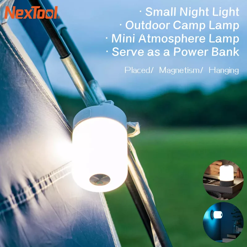 Nextool Multi Functional Light Outdoor Camp Lamp Portable Mini