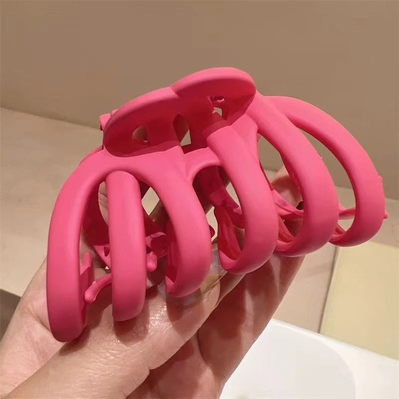 Large Spring Pumpkin Hair Clip Shark Clamp Women's Hair Accessories Hair Cards New Arrival Fashionable Hair Grips for Girls