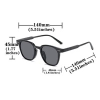 New Vintage Square Sunglasses Women Men Luxury Brand Small Round Sun Glasses Female Small Eyewear Sunglasses for Male Female 6