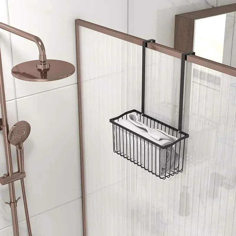 Hanging Grid Storage Rack Iron Display Multi-storage Basket Used in Bathroom Kitchen Flower Pot Plant Hanging Rack