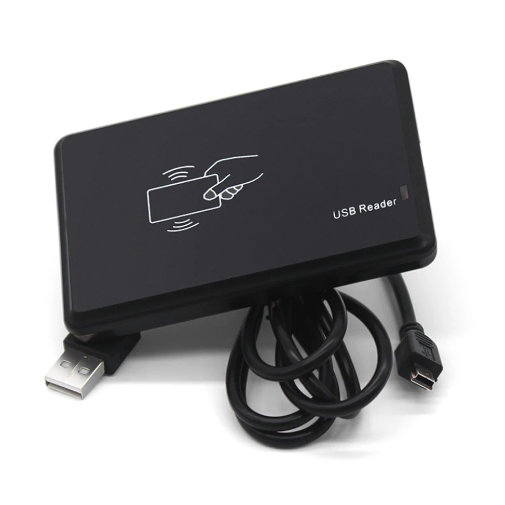 Dual Frequency Smart RFID Card Reader with USB Interface for Secure Access Control