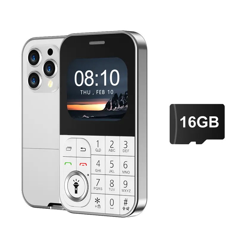 SERVO V9 Small Mobile Phone 2.01inch 2 SIM Cards Magic Voice FM Radio Torch Speed Dial 2G GSM Mini Keyboard Mobile Phone MP3 MP4 - Image 13