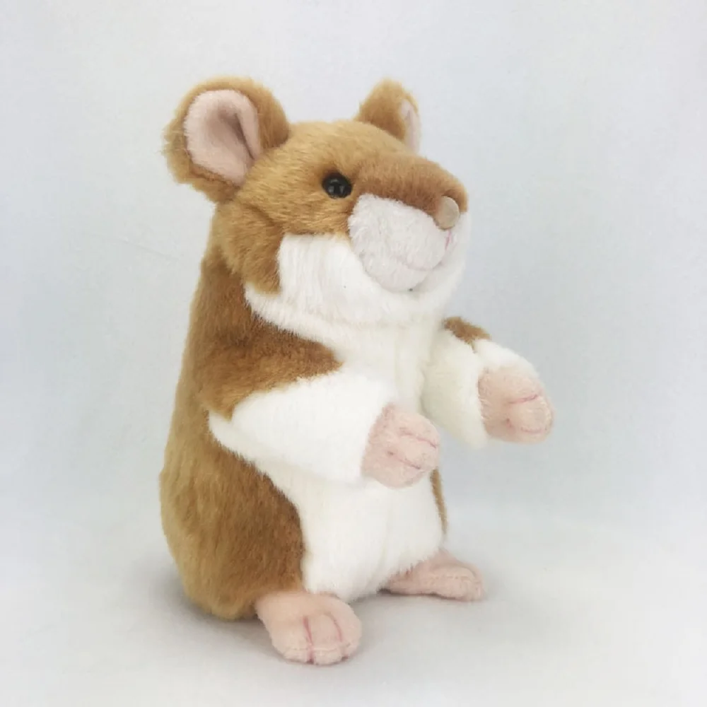 

lovely plush high quality Hamster toy soft sitting Hamster doll gift about 21cm