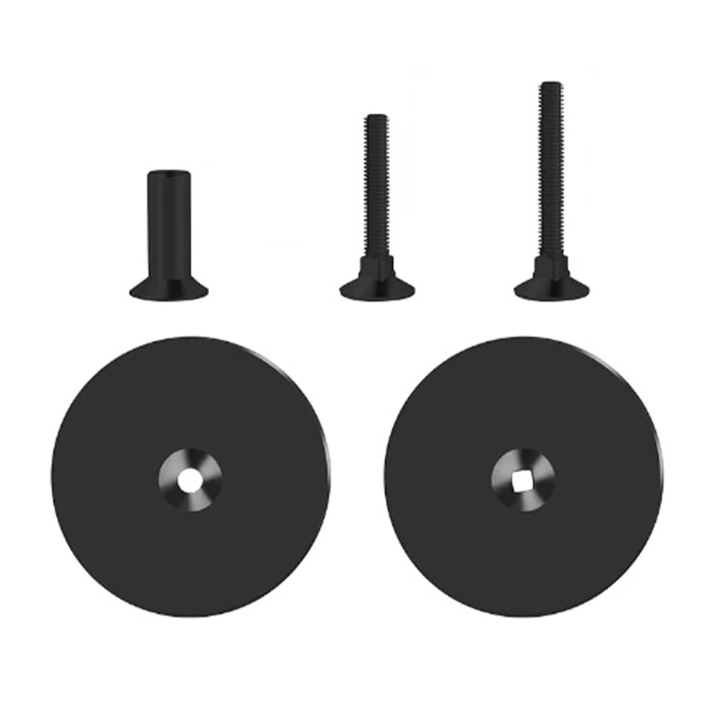 Door Handle Hole Cover Plate Diameter 67mm Deadbolt Cover Plate Door Hole Filling Hardware Holes Blocker Steel Black