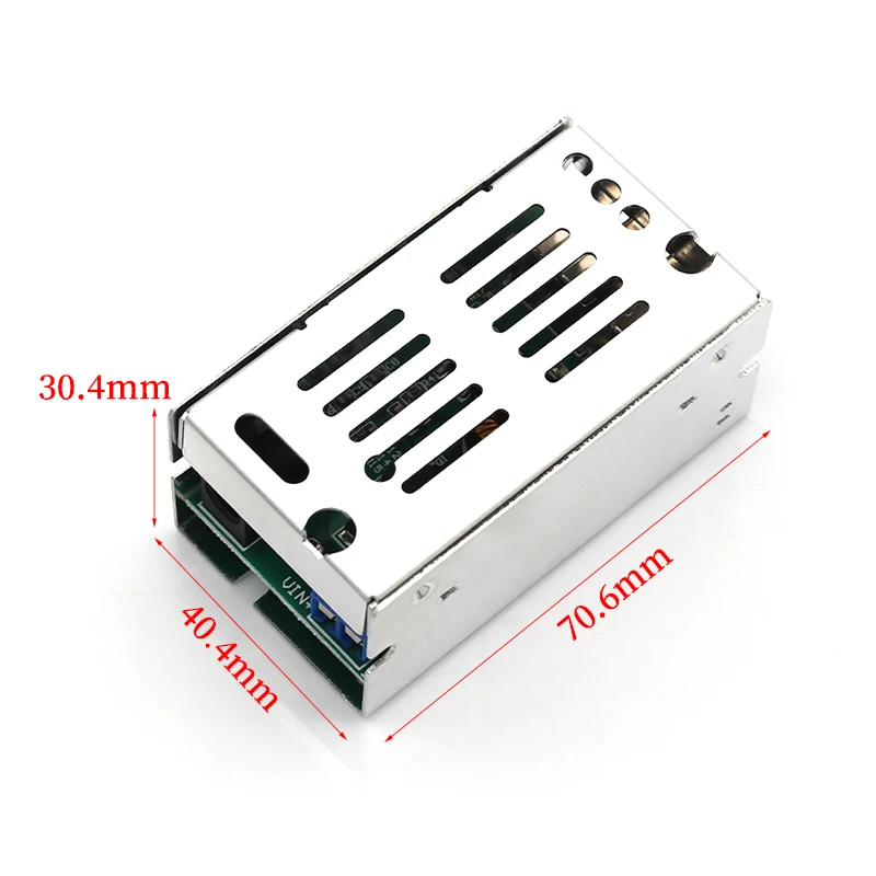 High-Efficiency Multi-Voltage to 5V USB Power Converter Module with Aluminum Casing
