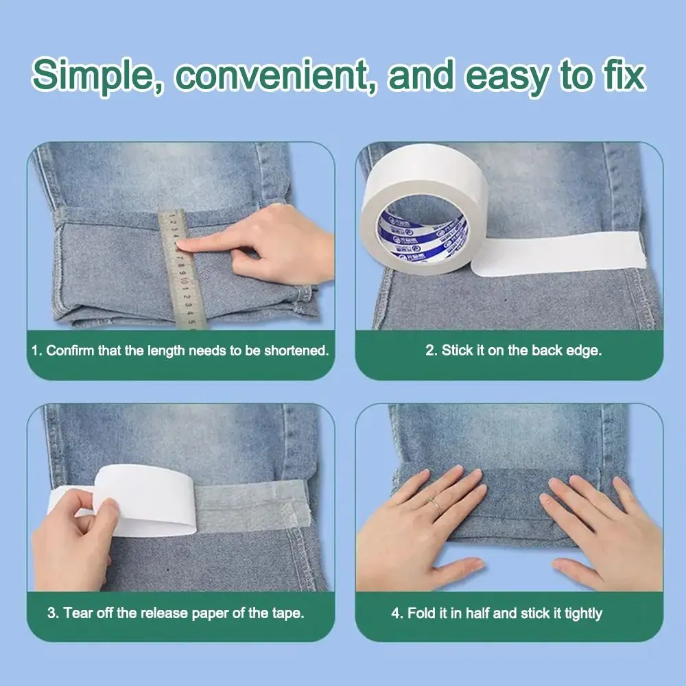 Non Woven Fabric Double Sided Tape for Hemming and Bonding