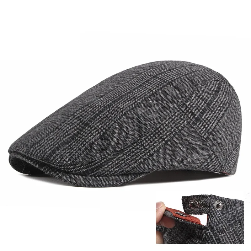 Newsboy Cap Pack Newsboy Hats For Men Flat Cap Cotton Adjustable
