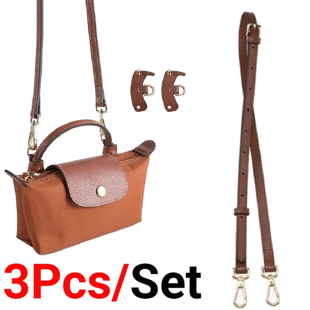 3Pcs/Set Bag Strap For Longchamp Mini Bag 2023 New Color For Mini Bag  Transformation Messenger Backpack Strap - AliExpress