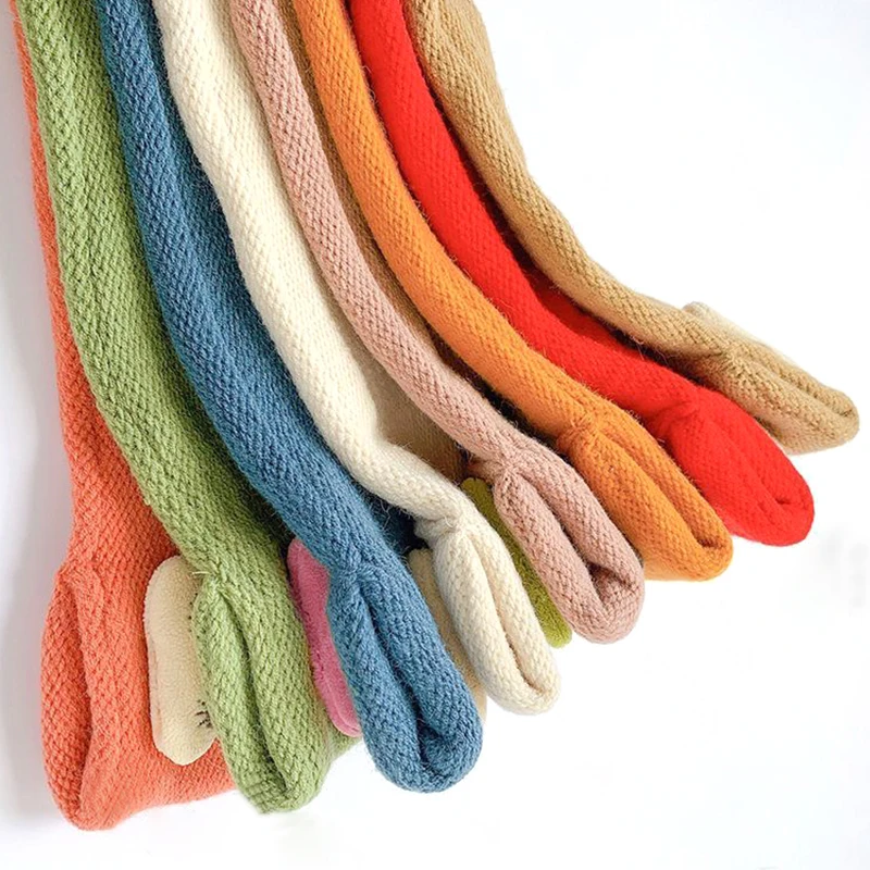 Cute Cartoon Clouds Children's Scarf Autumn Winter Baby Scarf Girls Boys Windproof Scarves Knit Wool Thick Warm Collar Shawl children scarf