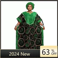 Sequin Africa Clothing Gowns African Dresses for Women Muslim Fashion Boubou Dashiki Ankara Outfits Evening Dubai Kaftan Abaya 1