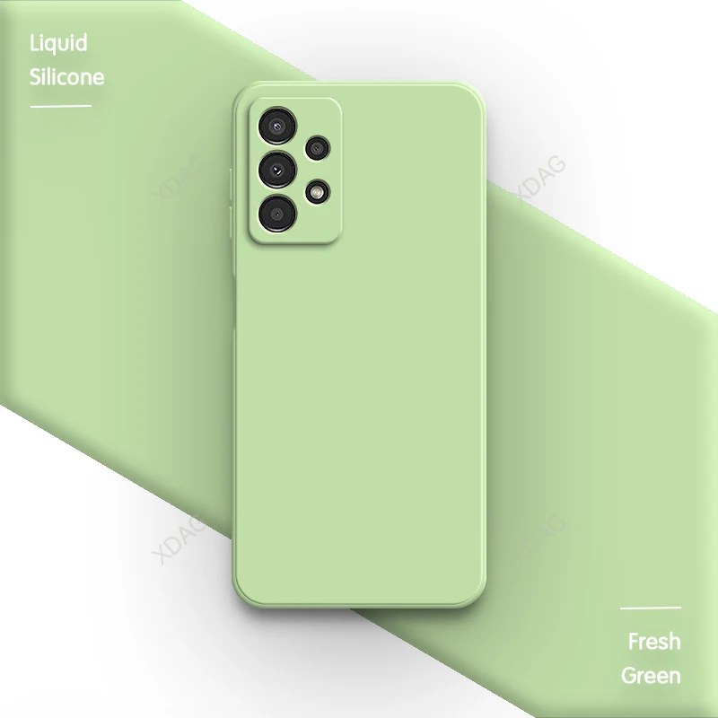 Classic Liquid Silicone Soft Back Cover – Simple Fashion Original Phone Case
