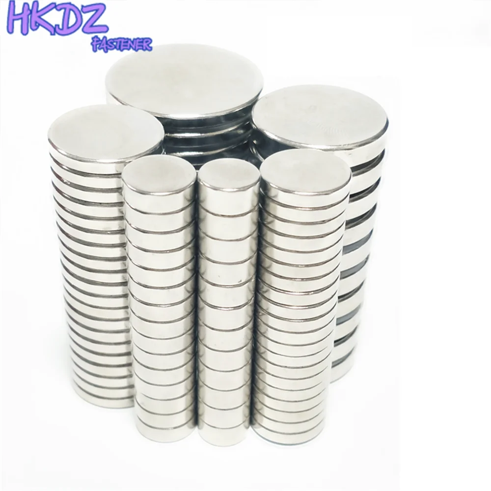 Magnet 100pcs N50 12x1mm Small Round Magents Magnes Neodymowy Aimant Frigo  Tableau Magnetique Iman Neodymium - Magnetic Materials - AliExpress