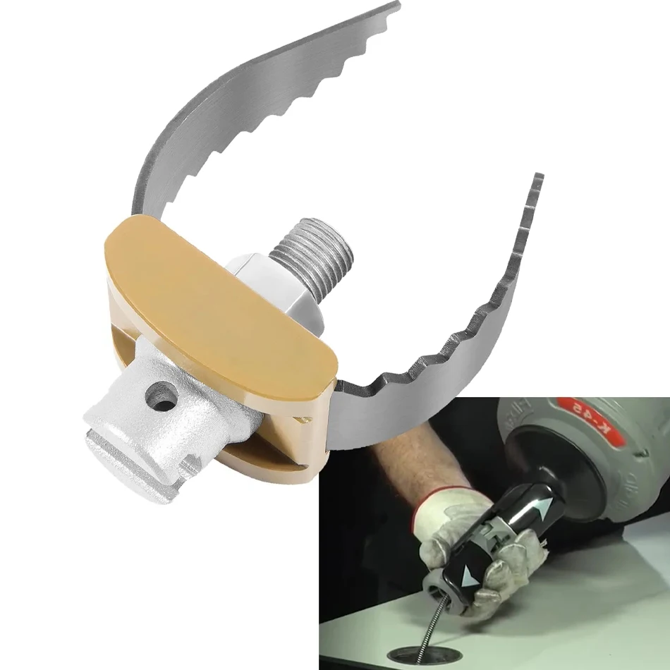 Tm 52812 T-230 2 "Heavy Duty C Cutter Giunto Per Cavi Strumento Per La Pulizia Dello Scarico Adatto Per Cavi Sezionali Ridgid C-4 C-6 C-7 C-8 C-9