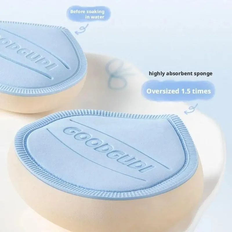 Marshmallow Air Cushion Powder Puff - Dual-Use Dry/Wet Applicator for Foundation & Sheer Base, Professional Makeup Tool